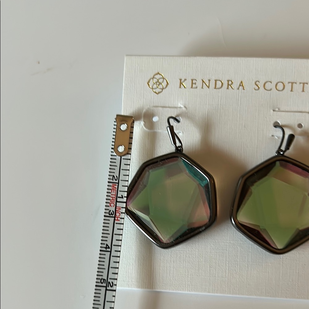 Kendra Scott Dichroic Earrings - Picture 2 of 5